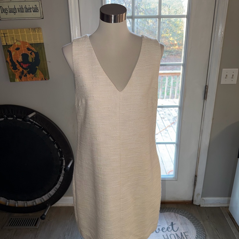 Banana Republic elegant cream size 12 dress